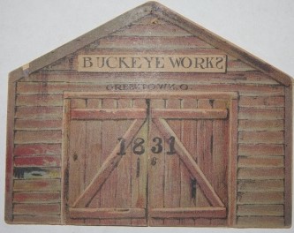 Buckeye Works Greentown O. Chromolithographic Promotional